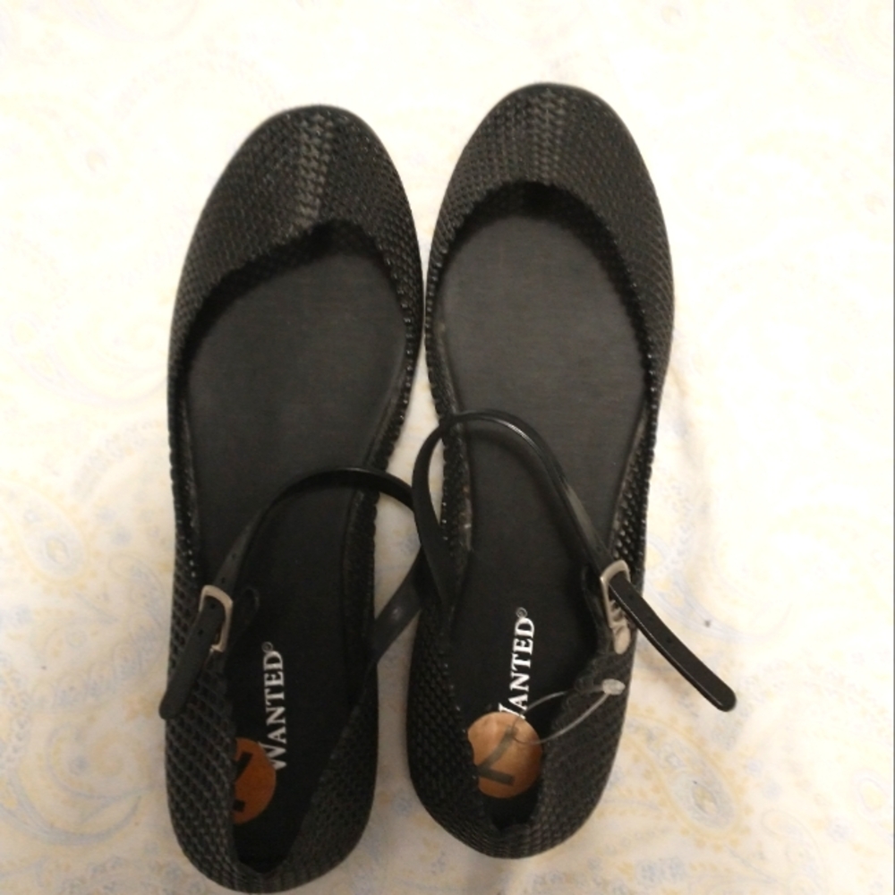 Jelly flat shoes